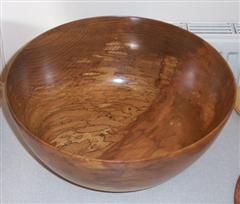 Spalted Elm bowl by Dave Matson